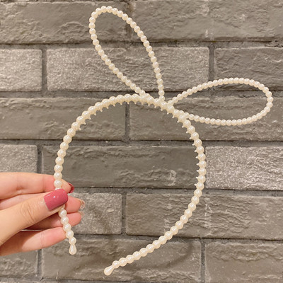 Sen plastikinė perlų galvos juosta įvairių animacinių filmukų miela princesės karūnos galvos juosta paprasta ir universali