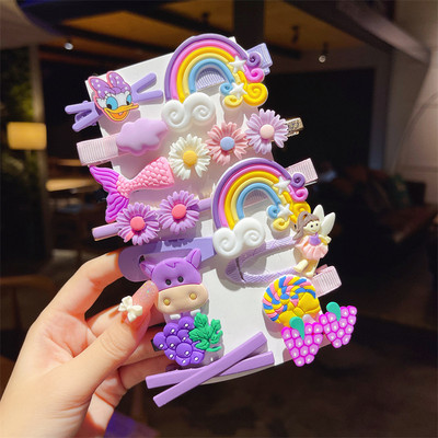 Agrafă de păr Drăguță clemă japoneză clema de cap pentru femeie roșu 2023 noua clemă de păr laterală de vară Agrafă pentru breton pentru copii