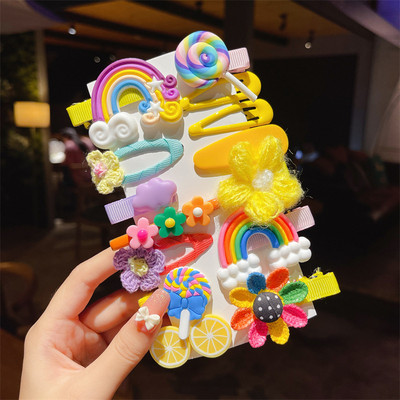 Agrafă de păr Drăguță clemă japoneză clema de cap pentru femeie roșu 2023 noua clemă de păr laterală de vară Agrafă pentru breton pentru copii