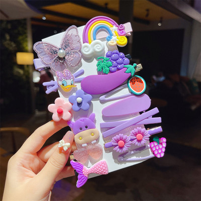 Agrafă de păr Drăguță clemă japoneză clema de cap pentru femeie roșu 2023 noua clemă de păr laterală de vară Agrafă pentru breton pentru copii