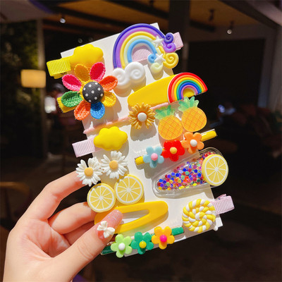 Agrafă de păr Drăguță clemă japoneză clema de cap pentru femeie roșu 2023 noua clemă de păr laterală de vară Agrafă pentru breton pentru copii