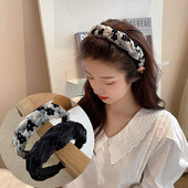 Nauja tinklinė gėlių galvos juostelė moteriška prancūziška retro aukščiausios klasės galvos apdangalai Moterims Plaukų juostelės plaukų aksesuarai Madingi galvos apdangalai