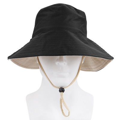 Dvostrani sklopivi šešir za žene Djevojčice Ljetni šešir protiv UV zračenja Širokog oboda Šešir za sunčanje Šiltar Ribarska kapa Šeširi za ribolov na plaži Kape