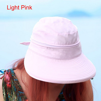 козырек от солнца Paplūdimio kepurės moterims Vasaros korėjietiško stiliaus Bowknot Big Visor Cap Beach Kepurė nuo saulės шляпа пляжная женская Apsauga nuo saulės 썬캡