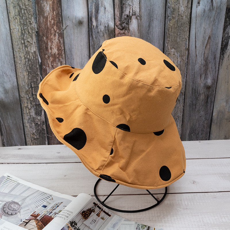 Točkasti šeširi s kantom Ljetni šeširi za sunčanje za žene Sklopivi šeširi Panama Ženski šeširi s kantom za 2021. Ležerne ribarske kape Kapa za plažu Poklon