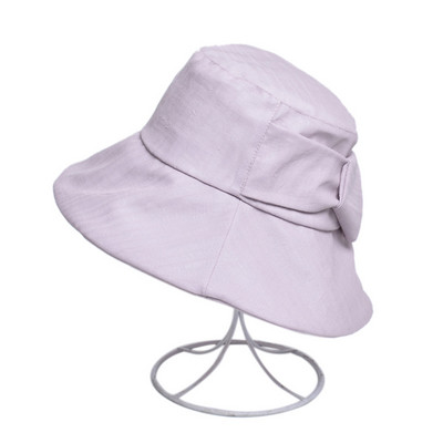 Ljetni ženski šešir, luksuzna mašna, šešir s velikim obodom od 9 cm, lagani, prozračni, kampiranje, turizam na otvorenom, elegantna panama kapa