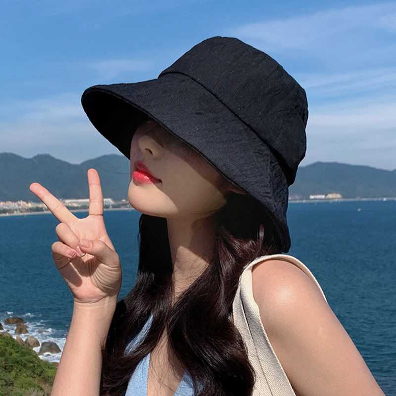 Ljetni ženski šešir, luksuzna mašna, šešir s velikim obodom od 9 cm, lagani, prozračni, kampiranje, turizam na otvorenom, elegantna panama kapa