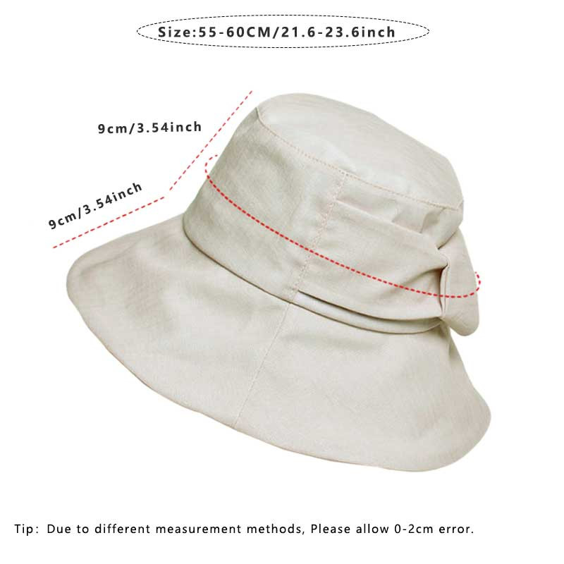Ljetni ženski šešir, luksuzna mašna, šešir s velikim obodom od 9 cm, lagani, prozračni, kampiranje, turizam na otvorenom, elegantna panama kapa