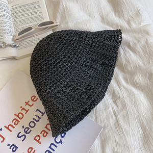 2022 Γυναικείο πτυσσόμενο ψάθινο καπέλο Γυναικείο καπέλο καλοκαιρινής εξόδου Γιορτινό σανδάλια αντηλιακό καπέλο παραλίας Καπέλο ψαρά Γυναικείο Παναμάς