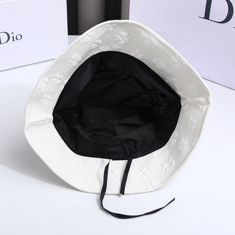 Nová kvetinová potlač rybárskej čiapky módne ženy plochý top vedrový klobúk vonkajšie slnečné clony ležérne jednofarebné panamské čiapky dievčatá kapota