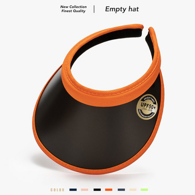 BISENMADE prazna kapa za žene na otvorenom Sprots UPF50+ UV šešir za zaštitu od sunca Modna studentska ljetna PVC kapa sa šiltom 2022.