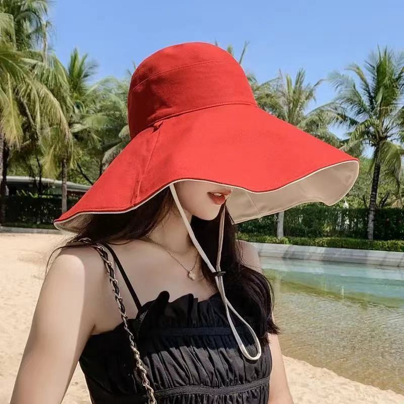 Ženske šešire za slobodno vrijeme Odmor na plaži Zaštita od sunca za sve Ženske kape Otmjena vruća rasprodaja Ljetna korejska verzija Dizajn Jednostavan