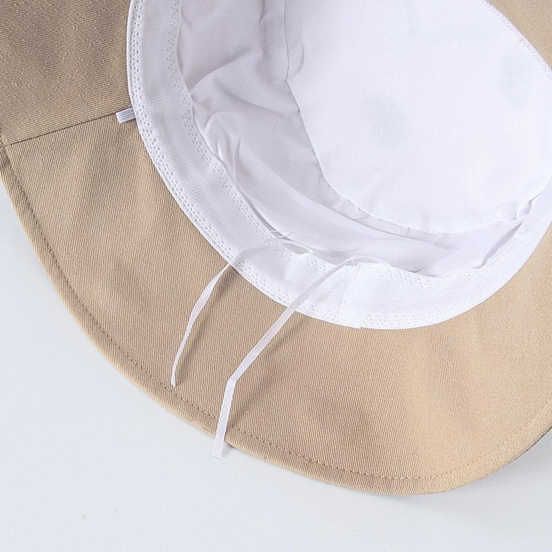 Fényvédő pamut téli kültéri medvék fényvédő mosdósapkák női kalapok férfi vödörsapkák koreai halászsapkák