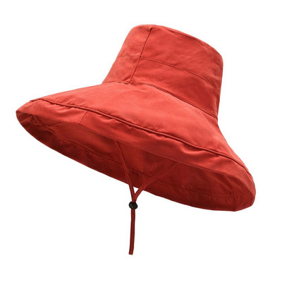 Șapcă de soare pliabilă cu boruri largi în aer liber, șapcă de soare, pălărie Panama, pălărie de găleată, șapcă de pescar
