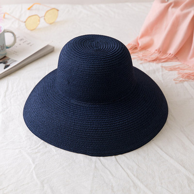 Pălărie de soare Şapcă de damă Pălării pentru femei Bărbaţi Pălărie de paie de vară Pălării de protecţie solară Pălării cu boruri largi Protecţie de epocă Modă Vizor de paie