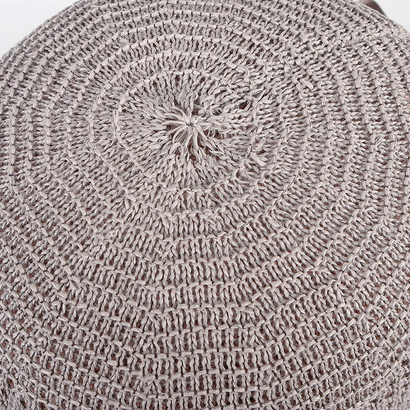 Nouă pălărie de paie de vară 2023 pentru femei șapcă de plajă cu boruri largi Vizor cu protecție UV Pălării de soare cu fundă, pălărie de soare Panama Floppy