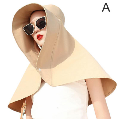 Ljetni šešir za zaštitu od sunca 2022. Ženski šal Šešir protiv ultraljubičastog zračenja Biciklistički šešir Štitnik za vrat Suncobran Ribarsko sunce Pokrivanje lica I8L1