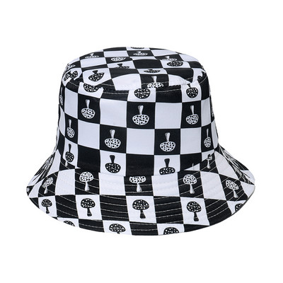 FOXMOTHER Νέα μόδα Gorros Panama Καπέλα για τον ήλιο Πορτοκαλί Blueberry Mangosteen Καπέλα με μοτίβο φρούτων για γυναίκες