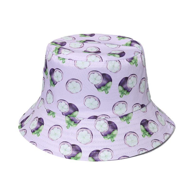 FOXMOTHER Nova moda Gorros Panama Kape za sunčanje Naranča Borovnica Mangosteen Voće Šeširi za žene