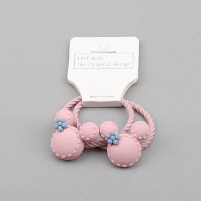 5 spalvų meškos plaukų žiedas korėjiečių vaikų plaukų virvė mergaičių guminė juostelė galvos virvė Mieli mergaičių plaukų aksesuarai Mikio ausų galvos apdangalas