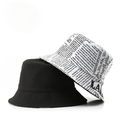 SLECKTON pamučni šeširi za žene i muškarce, modni ribarski šešir s printom, ljetni šeširi za sunčanje, uniseks panama šešir, ležerni hip-hop šešir