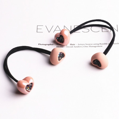 2 buc. New Cute Love Diamond Princess Headwear Copii Benzi elastice pentru păr Copii Frânghii de păr Accesorii pentru fete Toaletă pentru copii