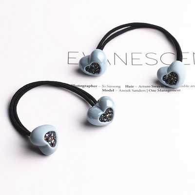 2 buc. New Cute Love Diamond Princess Headwear Copii Benzi elastice pentru păr Copii Frânghii de păr Accesorii pentru fete Toaletă pentru copii