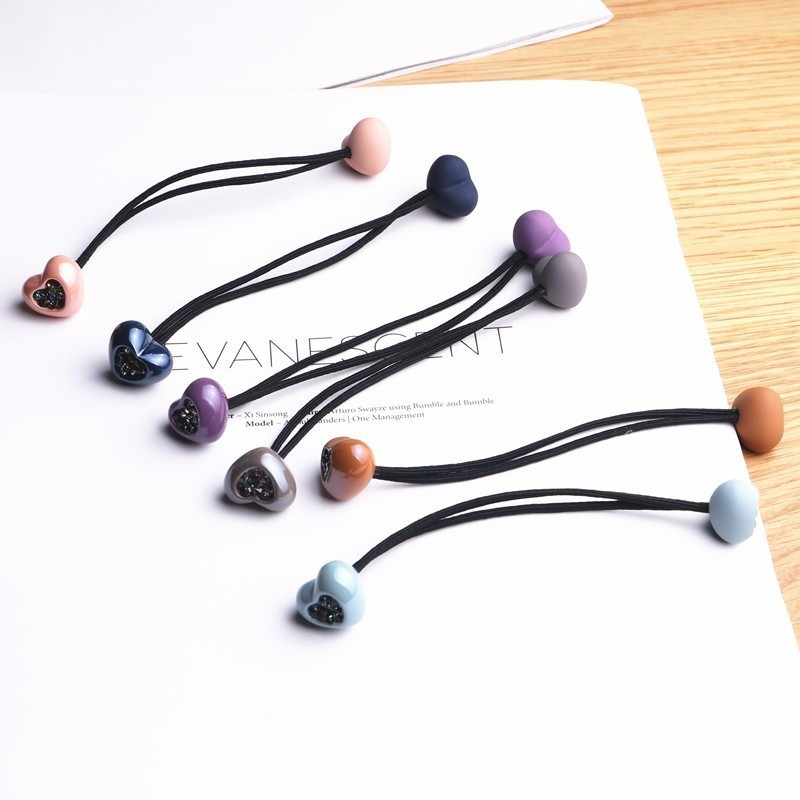 2 buc. New Cute Love Diamond Princess Headwear Copii Benzi elastice pentru păr Copii Frânghii de păr Accesorii pentru fete Toaletă pentru copii