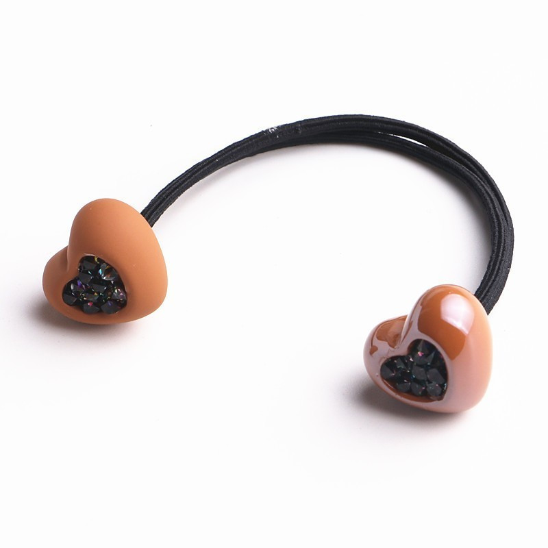 2 buc. New Cute Love Diamond Princess Headwear Copii Benzi elastice pentru păr Copii Frânghii de păr Accesorii pentru fete Toaletă pentru copii