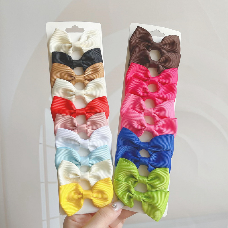 20vnt./vnt. Spalvingos Barrettes vaikams Kūdikiams Mergaitėms Juostelė Plaukų segtukai Lanteliai Mergaitėms Plaukų segtukai Plaukų Priedai Hairgrip galvos apdangalai 643