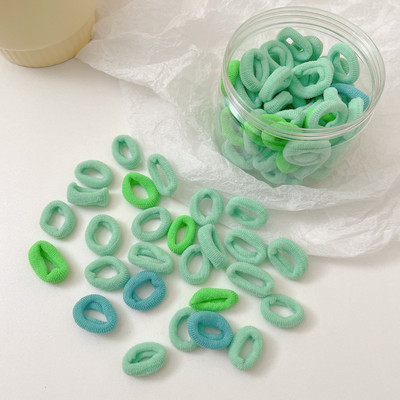 Bandă de păr colorată în conserve pentru fete, de vară, frânghie de păr. Bandă de cauciuc pentru copii de culoarea bomboanelor