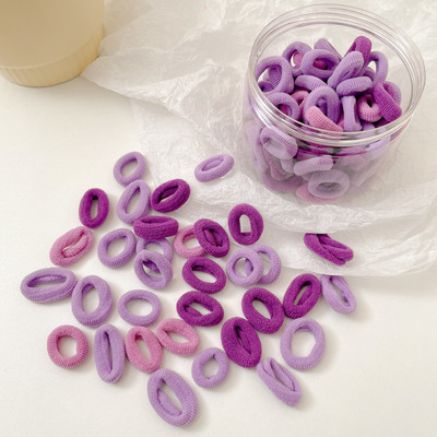 Bandă de păr colorată în conserve pentru fete, de vară, frânghie de păr. Bandă de cauciuc pentru copii de culoarea bomboanelor