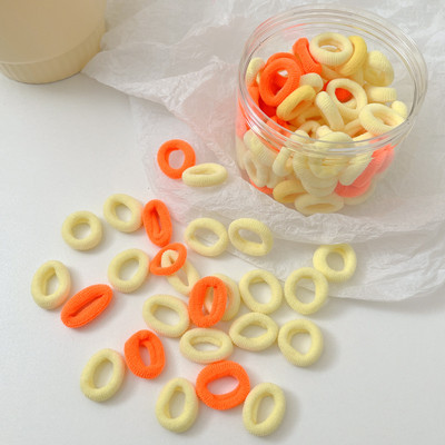 Bandă de păr colorată în conserve pentru fete, de vară, frânghie de păr. Bandă de cauciuc pentru copii de culoarea bomboanelor