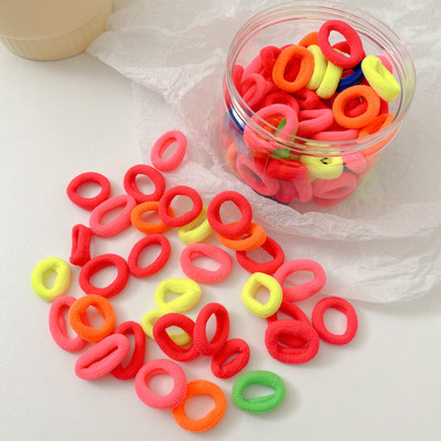Bandă de păr colorată în conserve pentru fete, de vară, frânghie de păr. Bandă de cauciuc pentru copii de culoarea bomboanelor