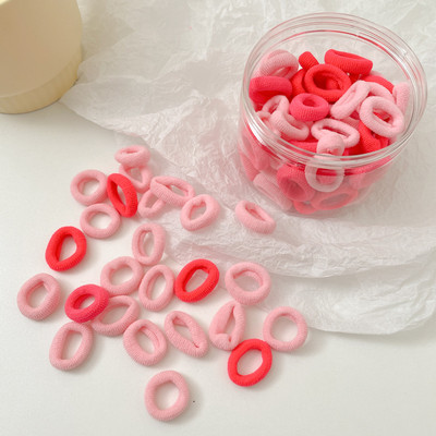 Bandă de păr colorată în conserve pentru fete, de vară, frânghie de păr. Bandă de cauciuc pentru copii de culoarea bomboanelor