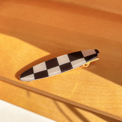 2 komada vintage kopča za kosu s pačjim kljunom, veleprodaja Šahovnica s uzorkom BB ukosnice DIY Crafts Drška za kosu Ukosnice za djevojke Dodaci za kosu