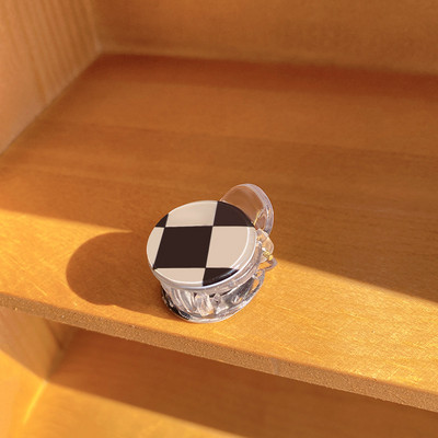 2 komada vintage kopča za kosu s pačjim kljunom, veleprodaja Šahovnica s uzorkom BB ukosnice DIY Crafts Drška za kosu Ukosnice za djevojke Dodaci za kosu