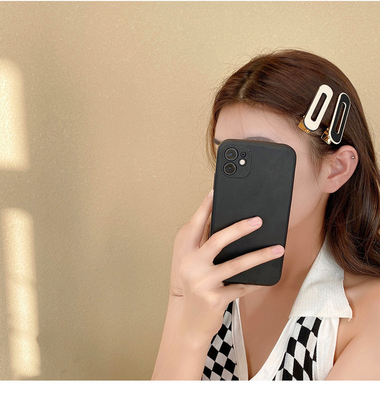 2 komada vintage kopča za kosu s pačjim kljunom, veleprodaja Šahovnica s uzorkom BB ukosnice DIY Crafts Drška za kosu Ukosnice za djevojke Dodaci za kosu