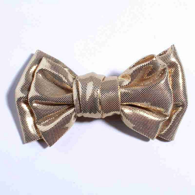 10KOM Nova svjetlucava kožna mašna za kosu od 9,5 cm za kopče za kosu od metalne tkanine mašna za kosu za ukosnice Dodaci za trake za glavu