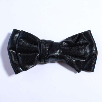 10KOM Nova svjetlucava kožna mašna za kosu od 9,5 cm za kopče za kosu od metalne tkanine mašna za kosu za ukosnice Dodaci za trake za glavu