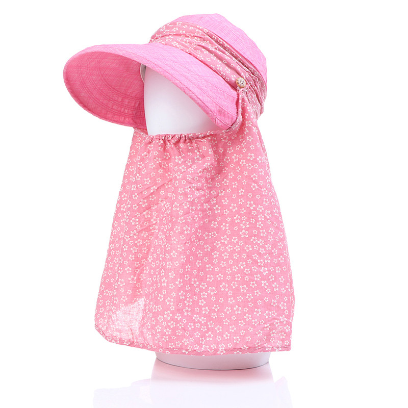 Ljetne ženske kape za sunčanje za sportove na otvorenom, šešir sa zaštitom od 360 stupnjeva od UV zračenja, kapa za zaštitu od sunca, koja se može skinuti, za vrat, lice i glavu