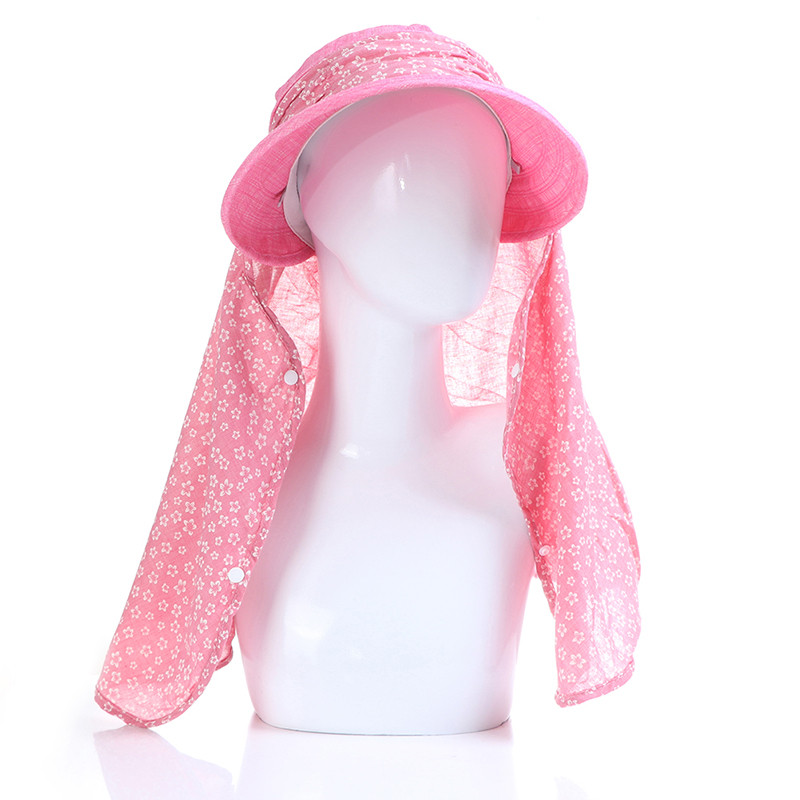 Ljetne ženske kape za sunčanje za sportove na otvorenom, šešir sa zaštitom od 360 stupnjeva od UV zračenja, kapa za zaštitu od sunca, koja se može skinuti, za vrat, lice i glavu