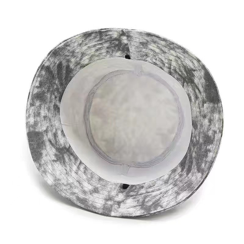 Cool žene proljeće ljeto pamučni šeširi Lady Tie Dye Outdoor šareni panamski šešir s ribarskom kapom za žene