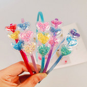 Trake za kosu za djevojčice od 3 kom. Dječje trake za glavu sa šljokicama, dječje nove ABS gumice za kosu sa zubima Dodaci za kosu