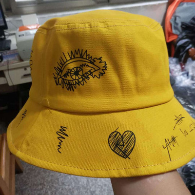 Бродерия Rabbit Bucket Hat Аниме Мода Лятна Плажна Панама за Жени Мъже Момичета Момче Хип-хоп Шапки Памучна Рибарска Шапка