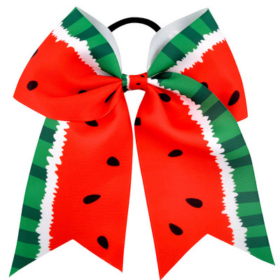 7 inča djevojke navijačice velika mašna Grosgrain vrpca elastične trake za kosu mašna za kosu djeca djeca žene dodaci za kosu