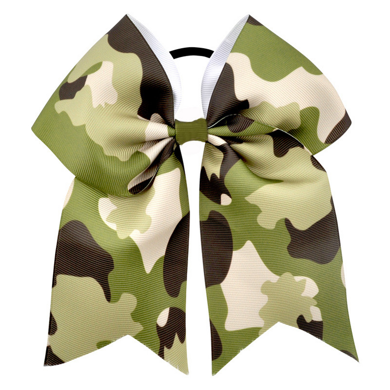 7 inča djevojke navijačice velika mašna Grosgrain vrpca elastične trake za kosu mašna za kosu djeca djeca žene dodaci za kosu