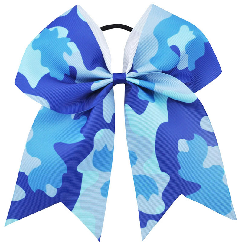 7 inča djevojke navijačice velika mašna Grosgrain vrpca elastične trake za kosu mašna za kosu djeca djeca žene dodaci za kosu