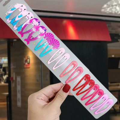 13/16 vnt./rinkinys Merginos Mielos animaciniai filmukai Gyvūnai Vaisiai Plaukų segtukai Vaikai Mieli Plaukų segtukai Vaikiški Plaukų Priedai Galvos apdangalai