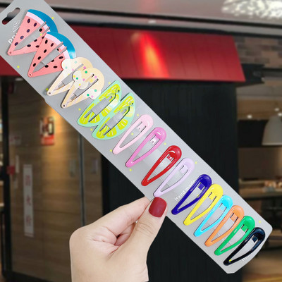 13/16 vnt./rinkinys Merginos Mielos animaciniai filmukai Gyvūnai Vaisiai Plaukų segtukai Vaikai Mieli Plaukų segtukai Vaikiški Plaukų Priedai Galvos apdangalai